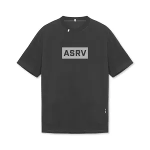 0669. Technical Essentials Relaxed Tee - Space Grey "Box Logo"