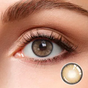 2DADOLL DARK ELF BROWN COLORED CONTACT LENSES(1 PAIR/6 MONTHS)