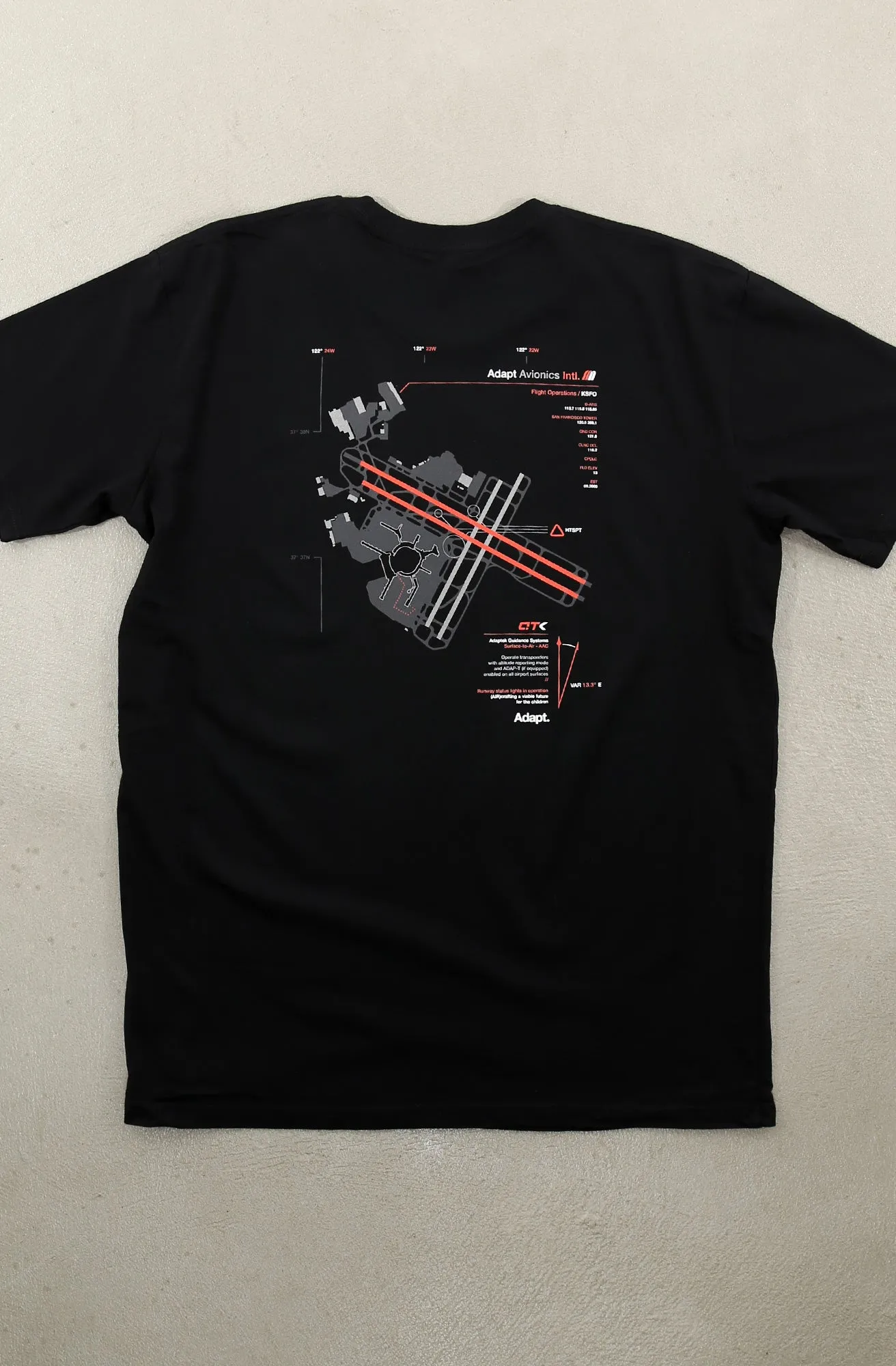 Adapt Avionics (Men's Black A1 Tee)