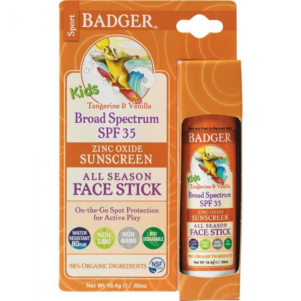 Badger Kids Sun Stick 35 SPF, .65oz