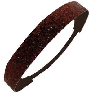 Black Glitter Headband