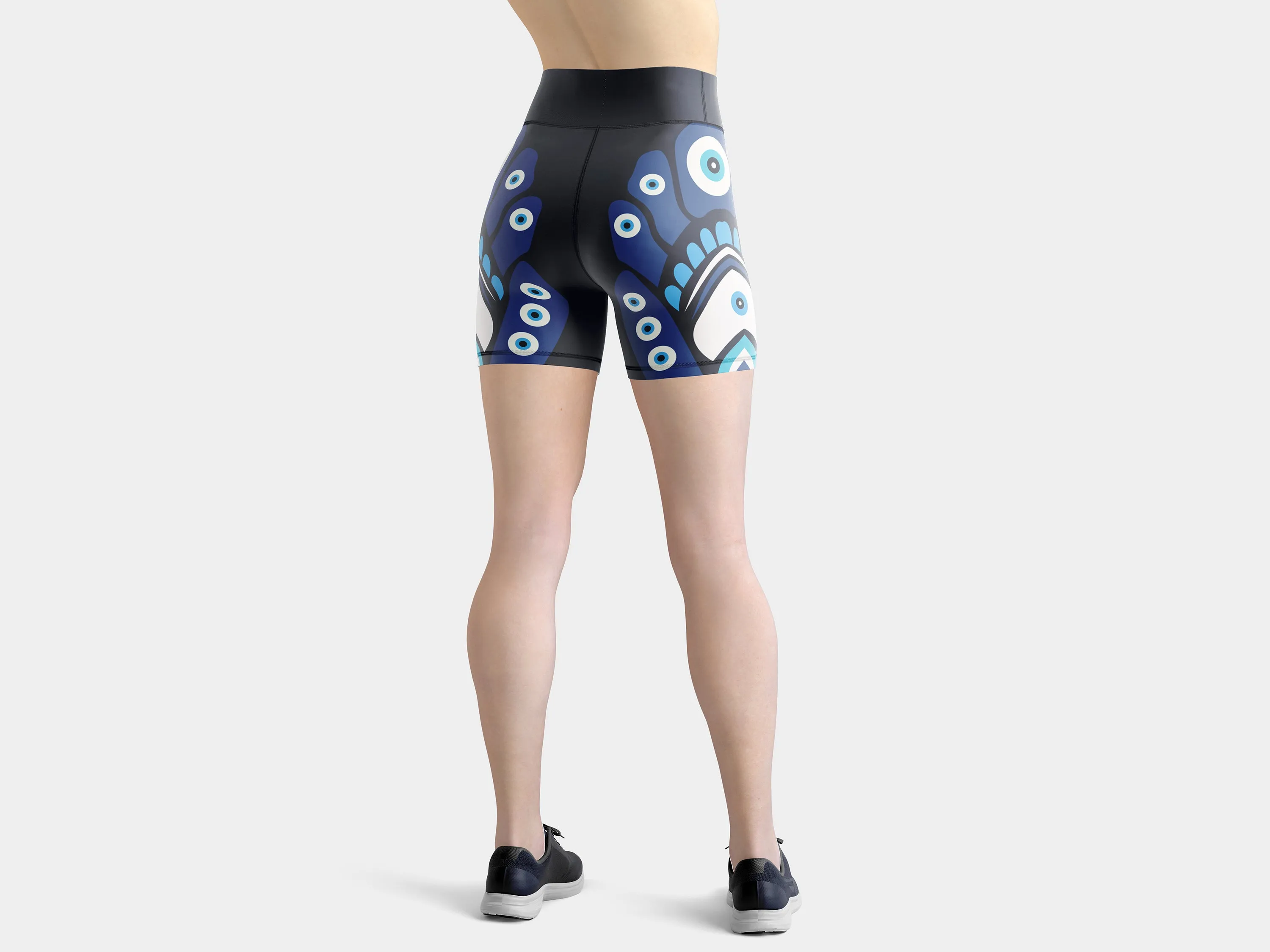 Blue Eye Yoga Shorts