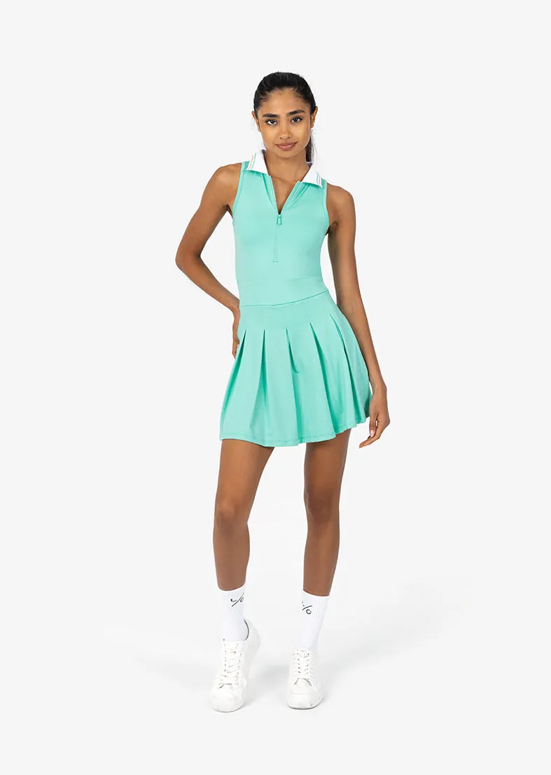 Club LC Vintage Pleated Dress Mint