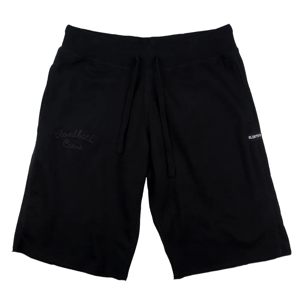 Crew Fleece Shorts - Black