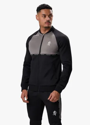 Gym King Taped Core Plus Jacket - Black/Steel