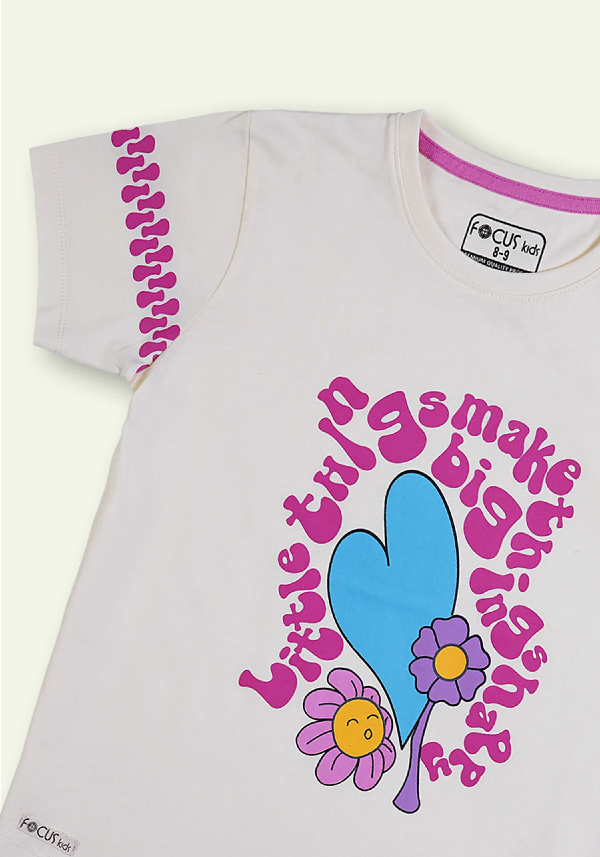 Heart Print T-Shirt