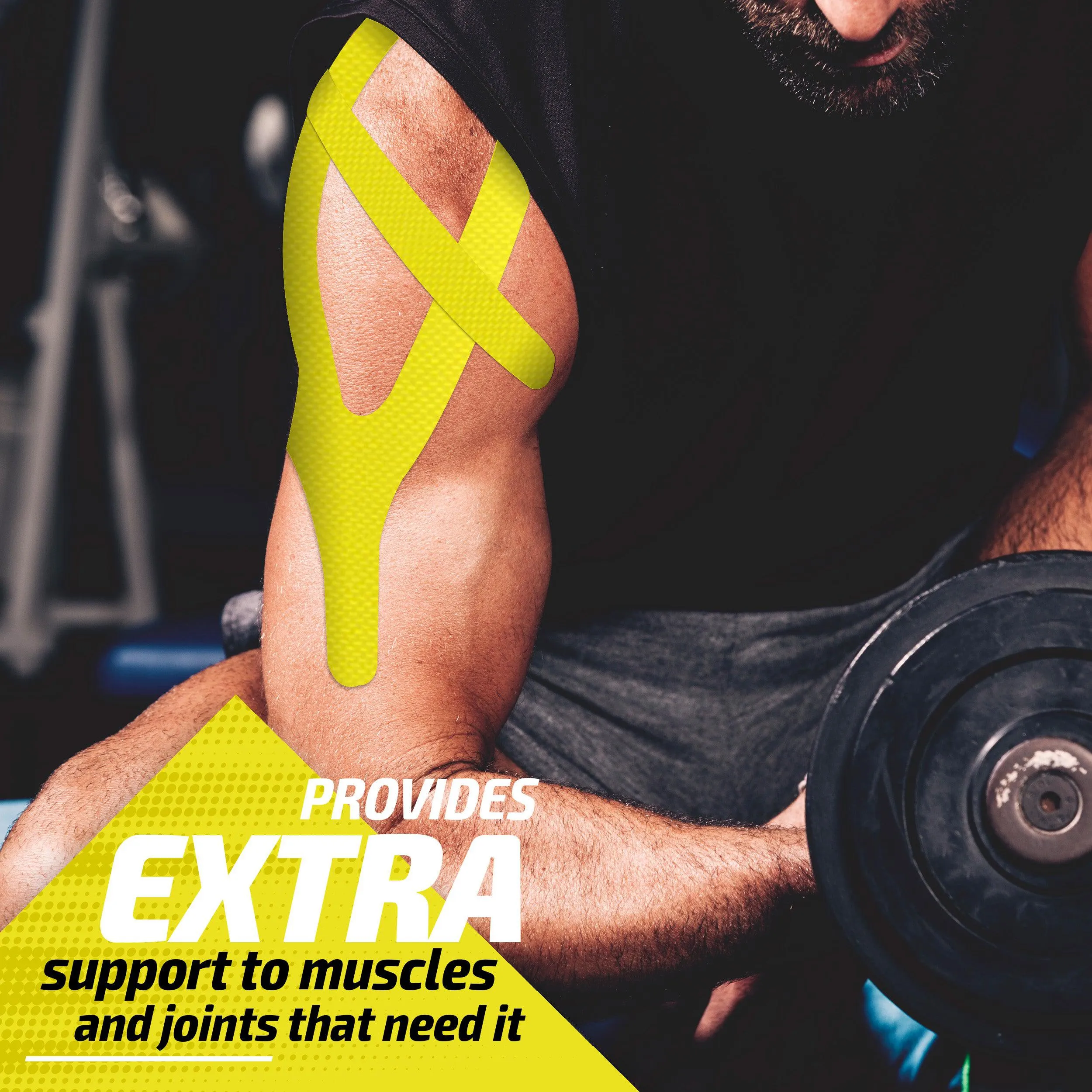 Kinesiology Tape - Support and Pain Relief for Active Lifestyles