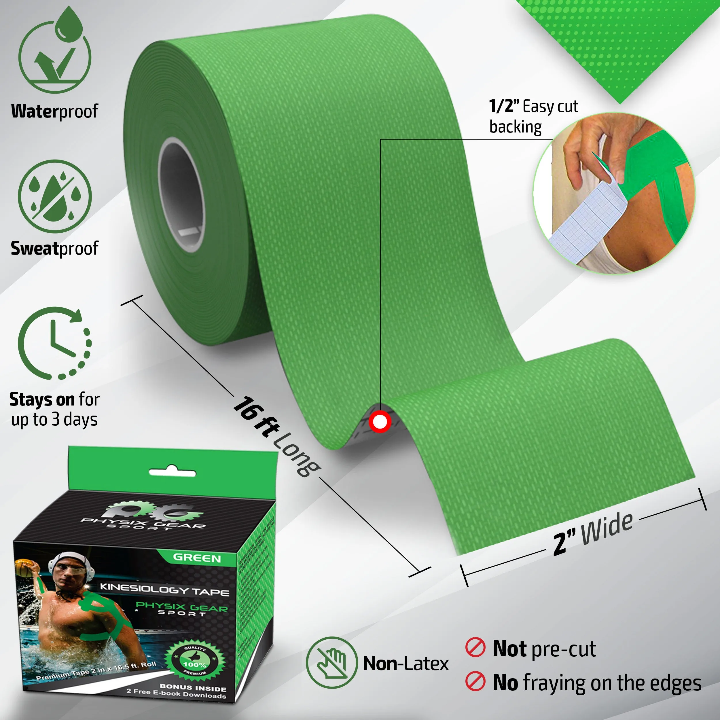 Kinesiology Tape - Support and Pain Relief for Active Lifestyles