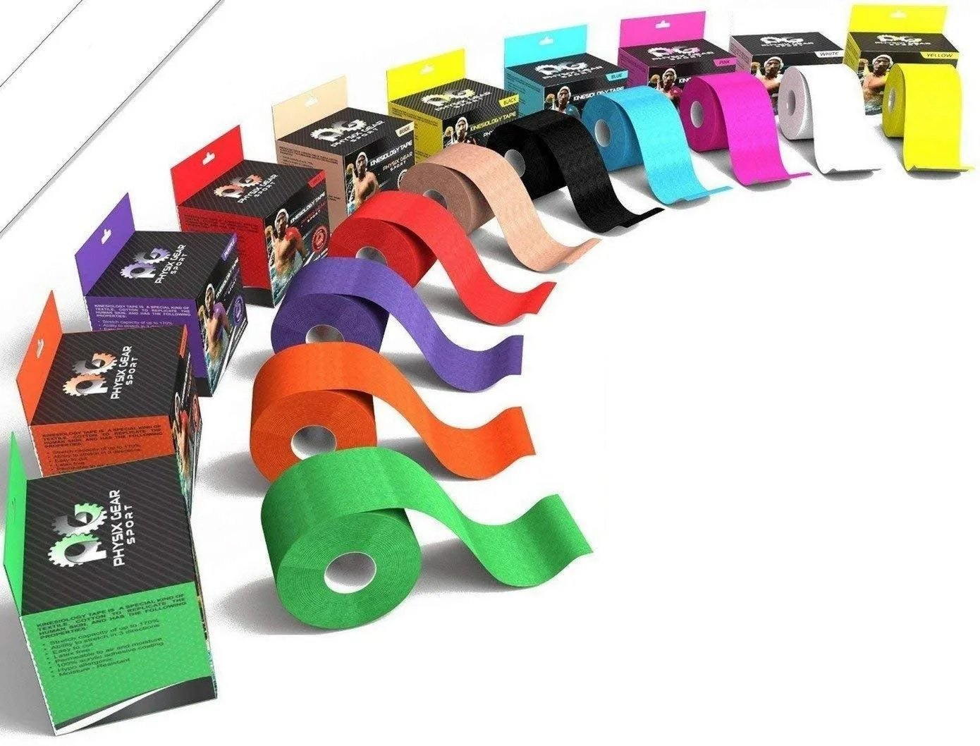 Kinesiology Tape - Support and Pain Relief for Active Lifestyles