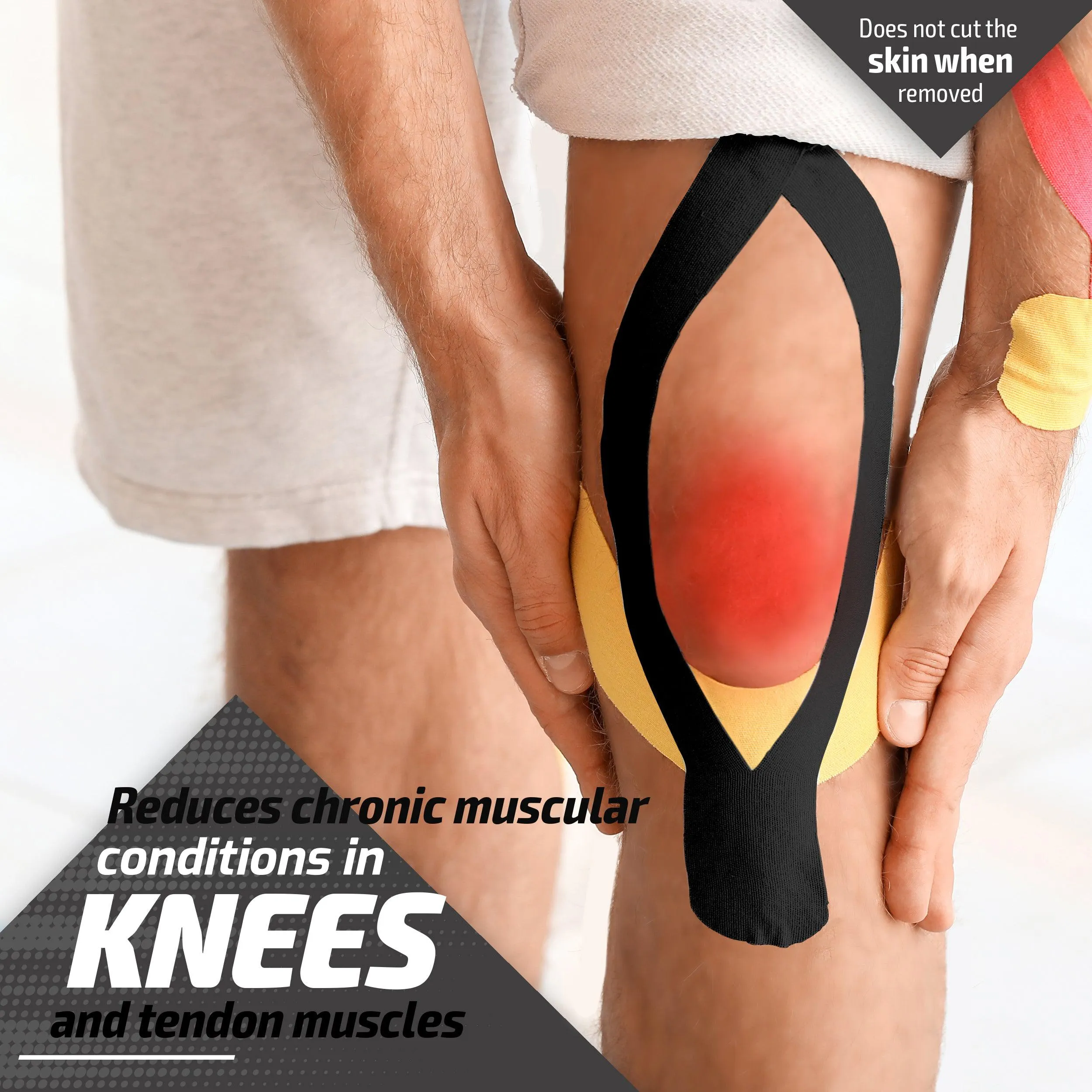 Kinesiology Tape - Support and Pain Relief for Active Lifestyles