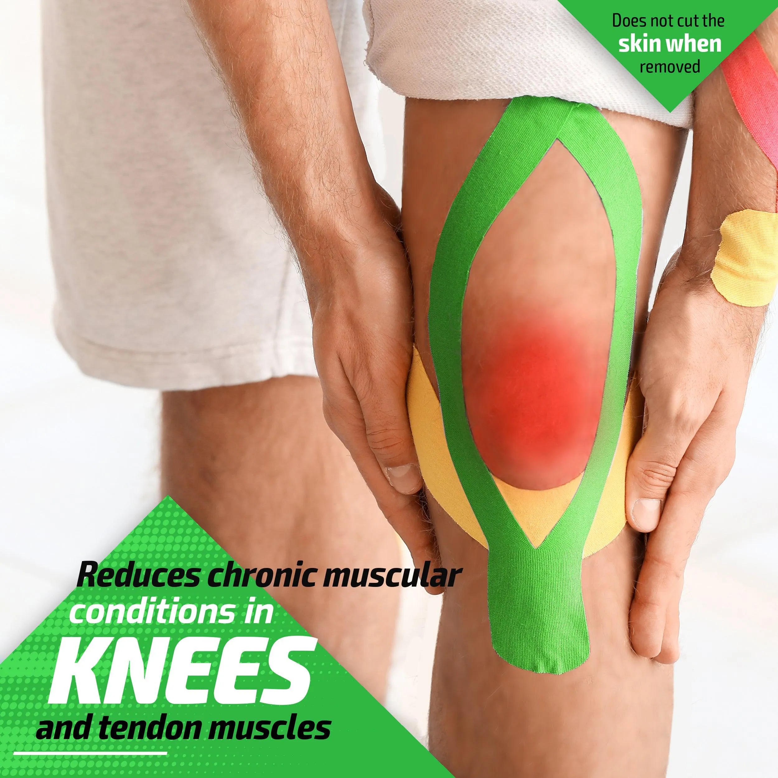 Kinesiology Tape - Support and Pain Relief for Active Lifestyles