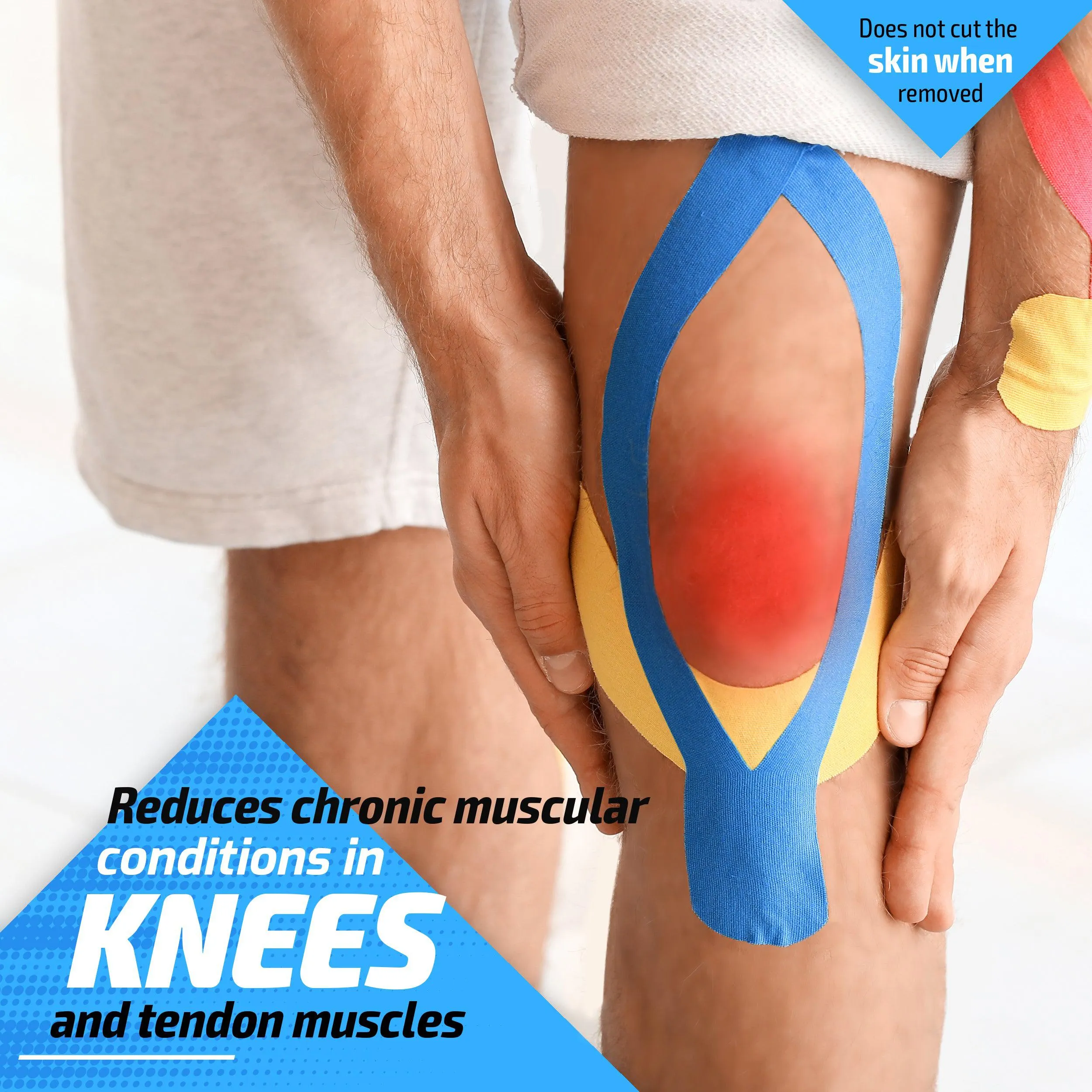 Kinesiology Tape - Support and Pain Relief for Active Lifestyles