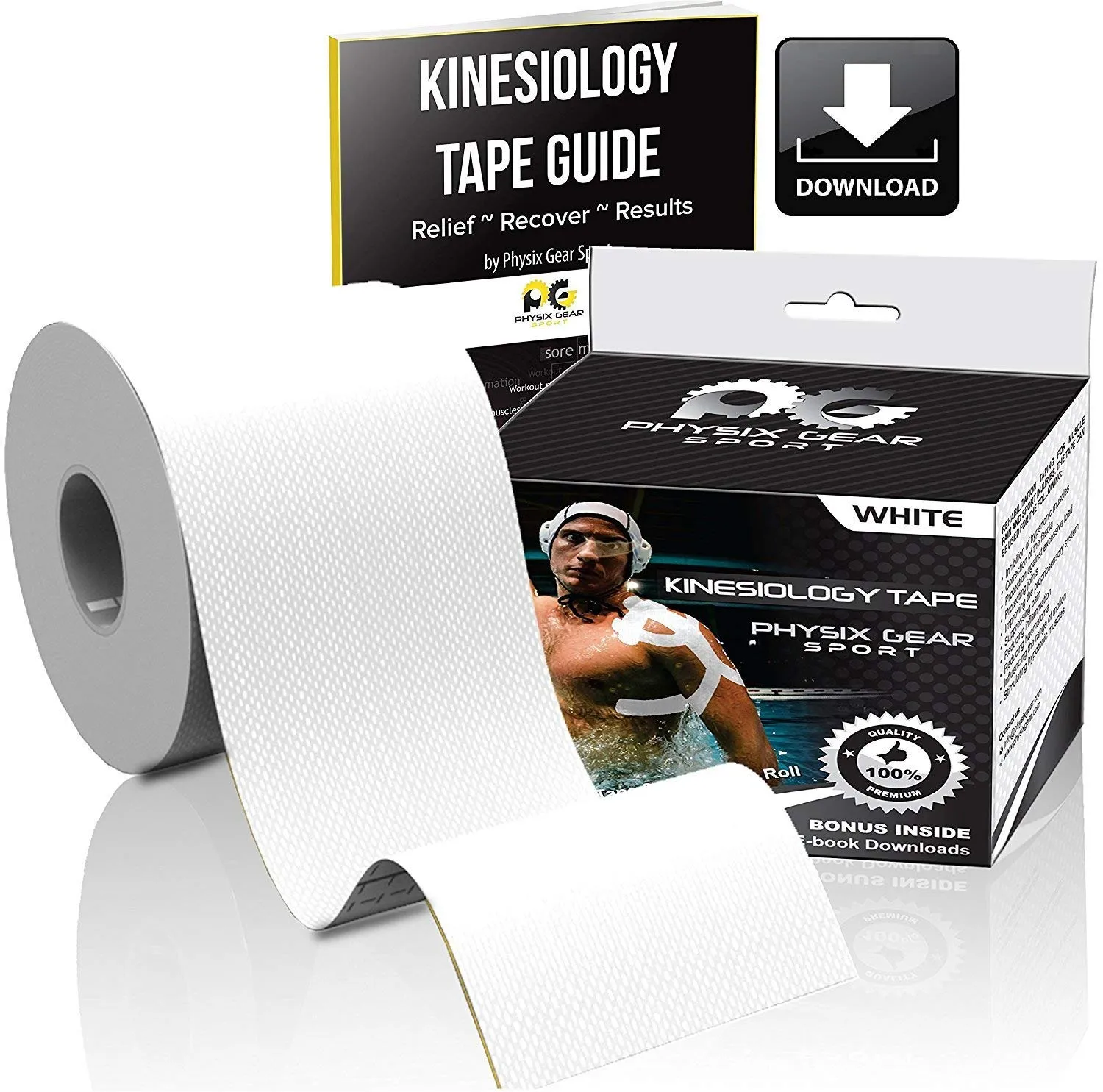 Kinesiology Tape - Support and Pain Relief for Active Lifestyles