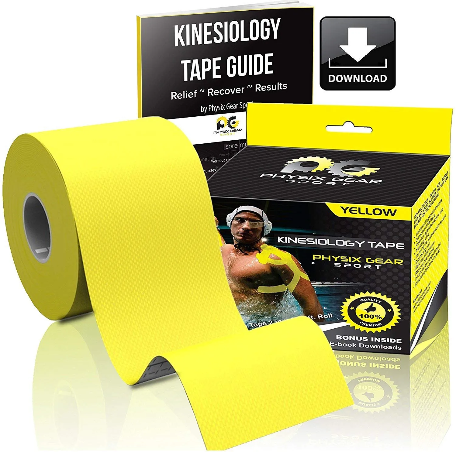 Kinesiology Tape - Support and Pain Relief for Active Lifestyles