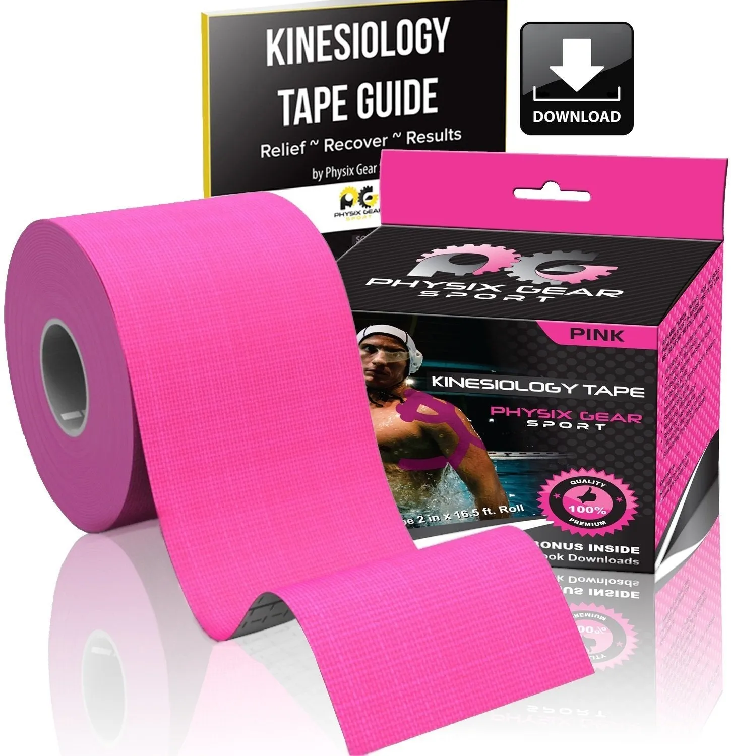 Kinesiology Tape - Support and Pain Relief for Active Lifestyles