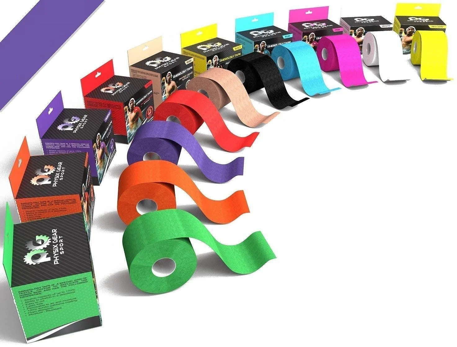 Kinesiology Tape - Support and Pain Relief for Active Lifestyles