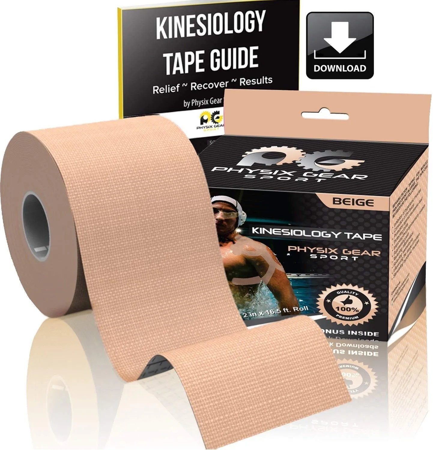 Kinesiology Tape - Support and Pain Relief for Active Lifestyles