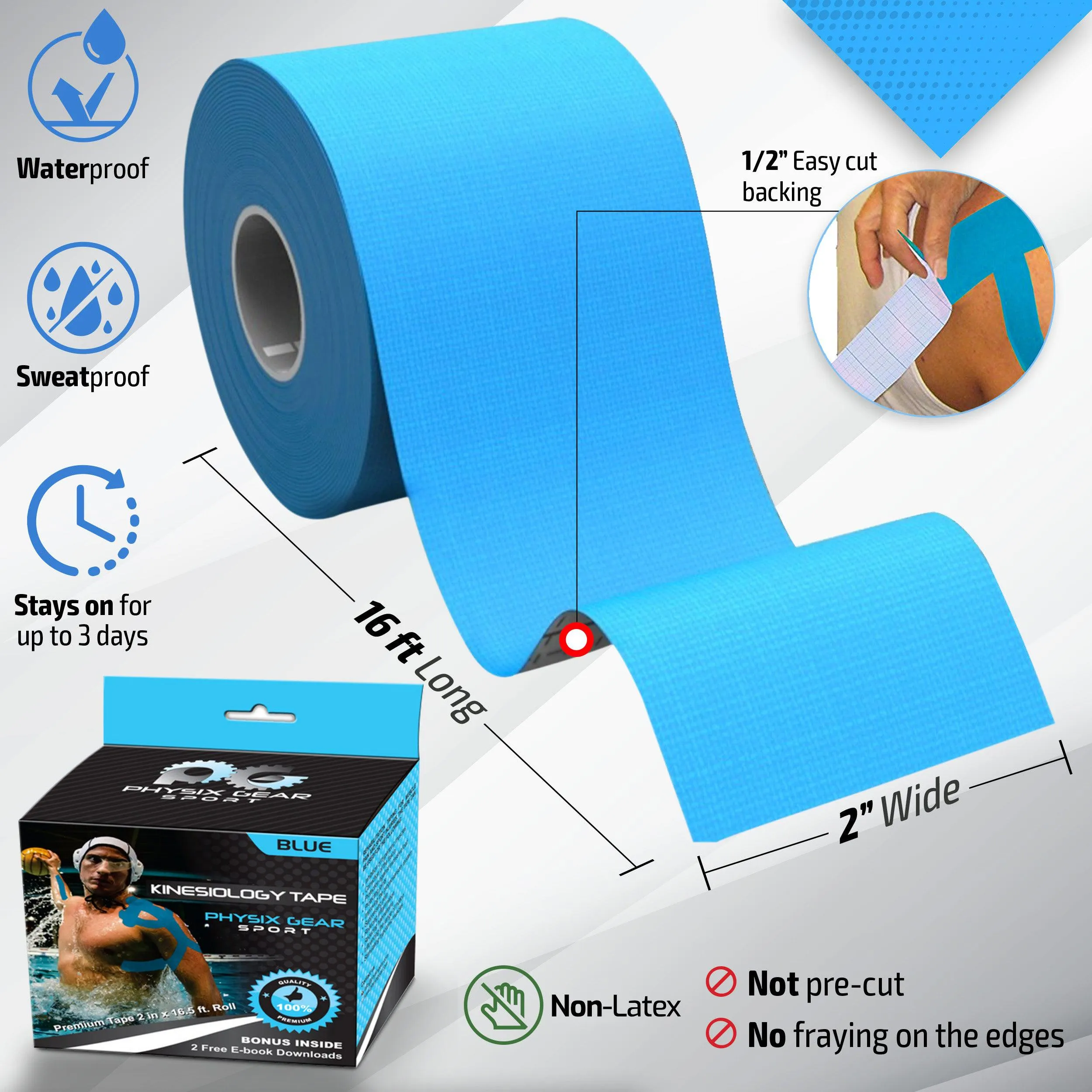 Kinesiology Tape - Support and Pain Relief for Active Lifestyles