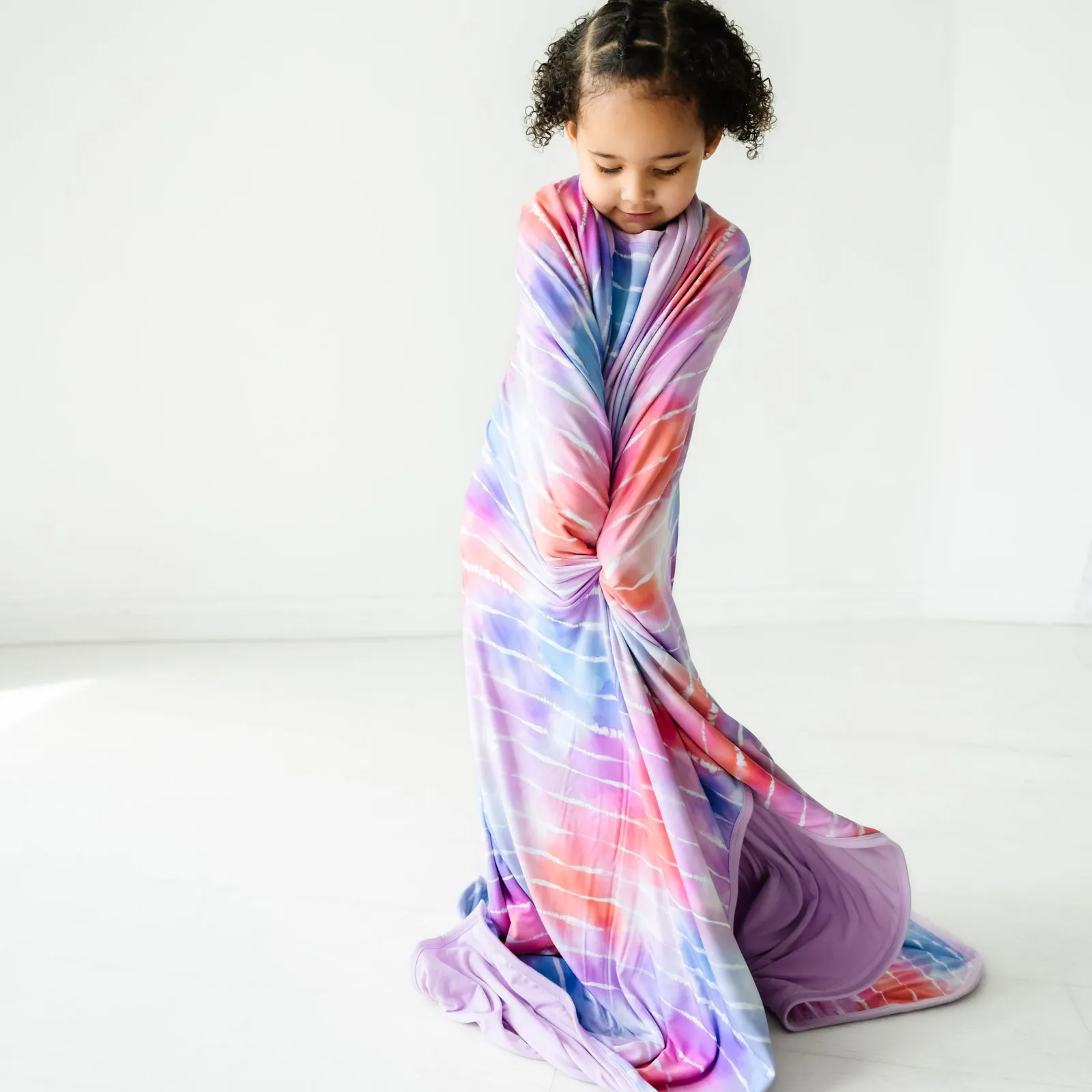 Pastel Tie Dye Dreams Large Cloud Blanket®