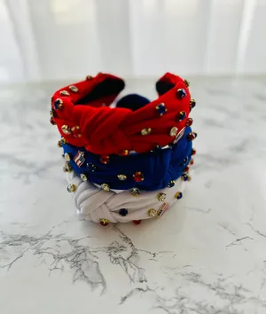 Patriotic Headbands (3 Colors)