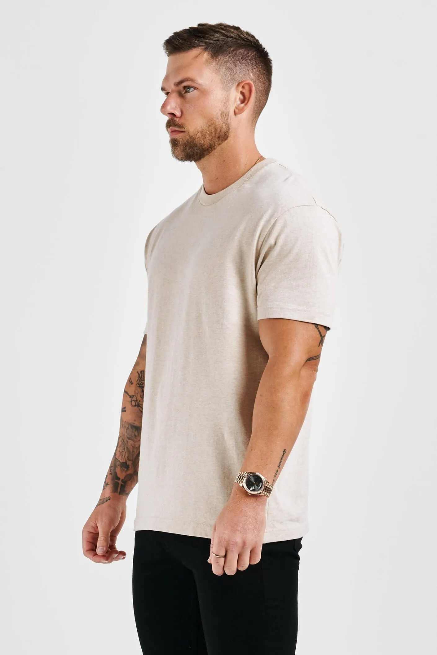 PREMIUM BASICS T-SHIRT - FOG