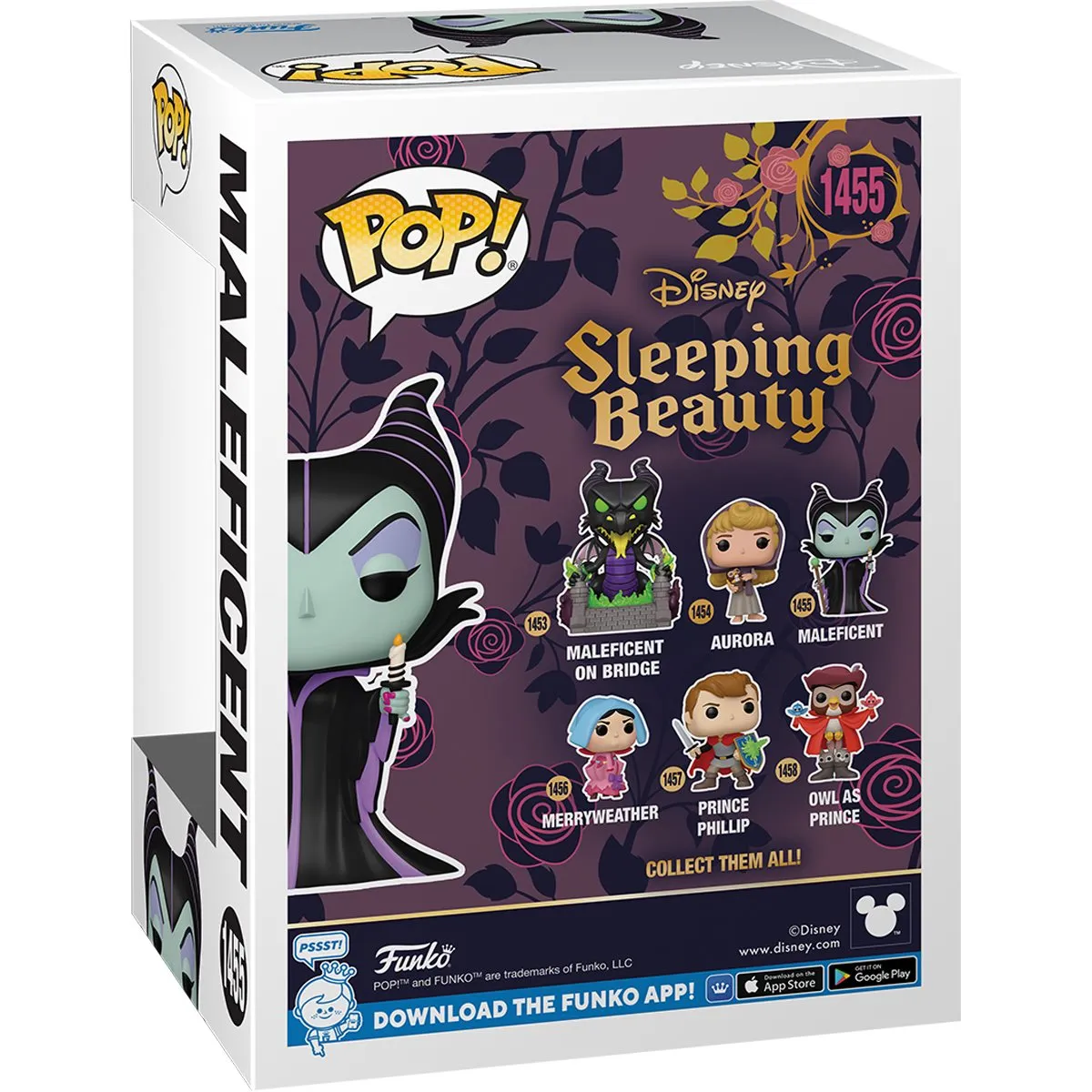 Sleeping Beauty 65th Anniversary Maleficent with Candle Funko Pop! Vinyl Figure #1455