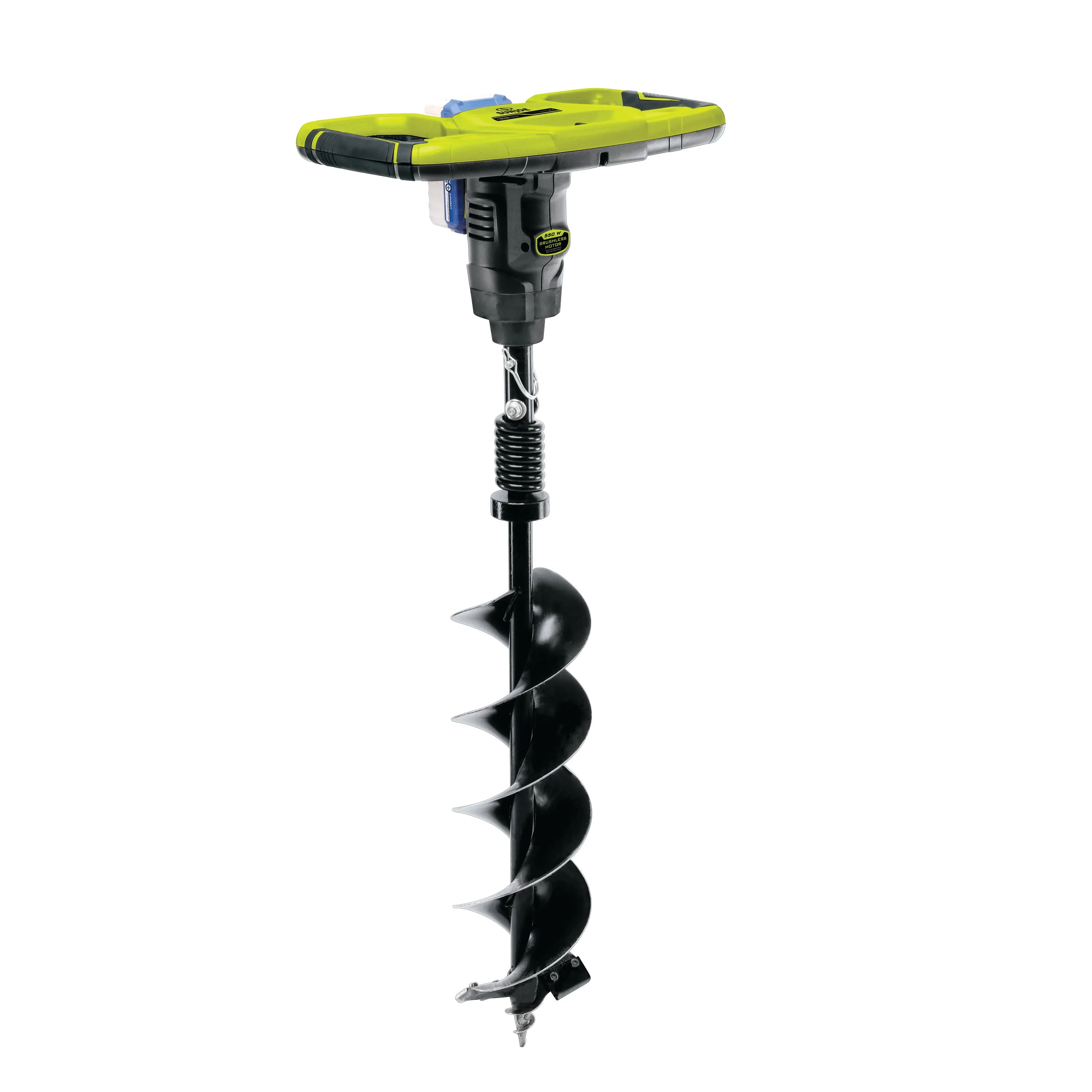 Sun Joe 24V-AGR100 24-Volt* IONMAX Cordless Earth Auger | 30" Drilling Depth | W/ 4.0-Ah Battery   Quick Charger