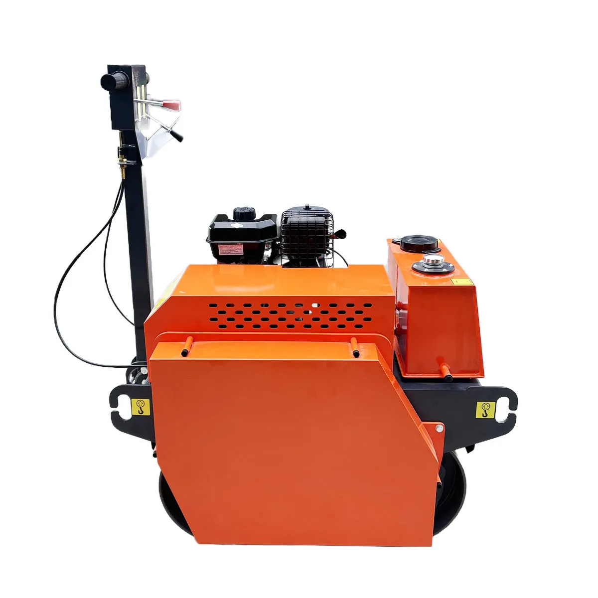 TMG Industrial 10 HP Double Wheel Vibratory Roller, 2 x 24” Wide & 17” Diameter Rollers, EPA Emissions Compliance, TMG-MVR25