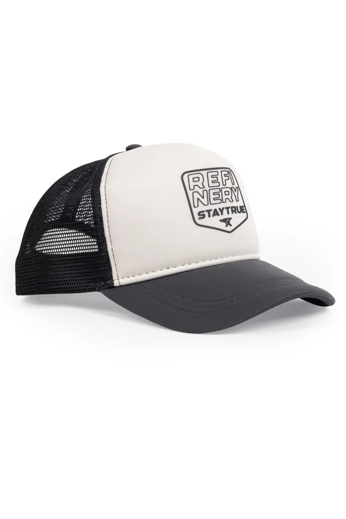 Trucker Style Cap _ 150670 _ Charcoal