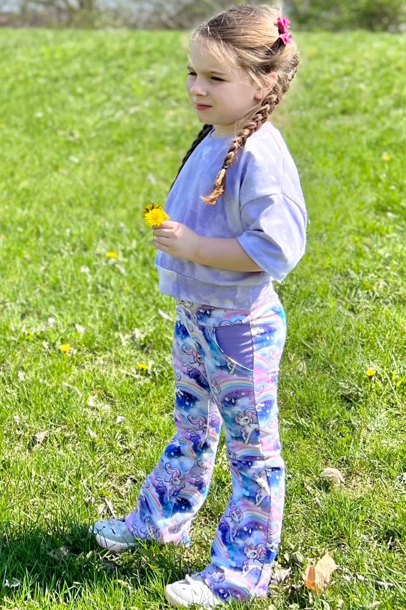 Youth Flare Leggings PDF Sewing Pattern 2-16