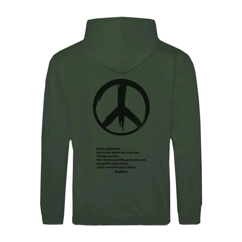 Zipper Hoodie Peace Unisex