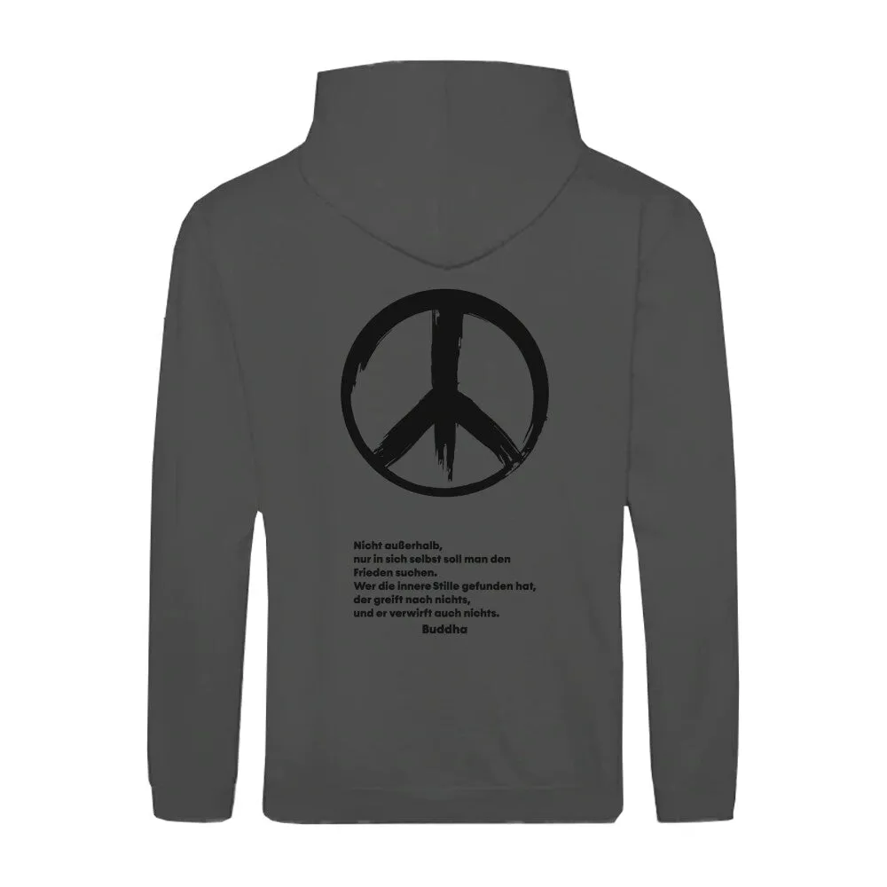 Zipper Hoodie Peace Unisex