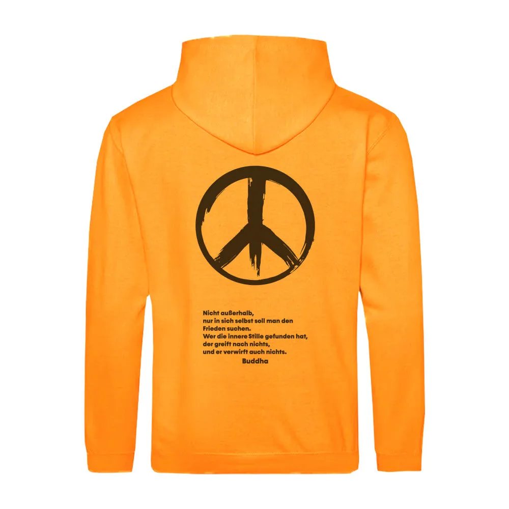 Zipper Hoodie Peace Unisex